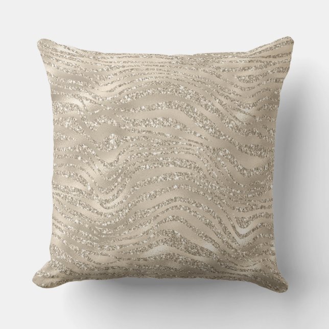 Coussin de luxe réversible de la Parties scintilla (Recto)