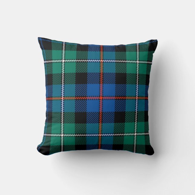 Coussin de Mackenzie Tartan (Recto)