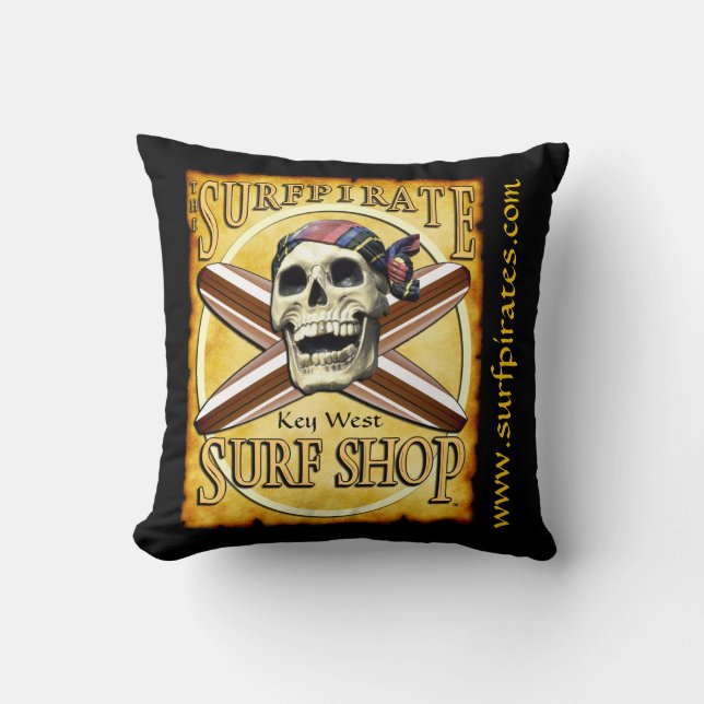 coussin de magasin de surf de surfpirate (Recto)