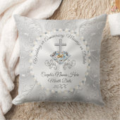Coussin De magnifiques cadeaux de mariage chrétien ou d'an (Couverture)