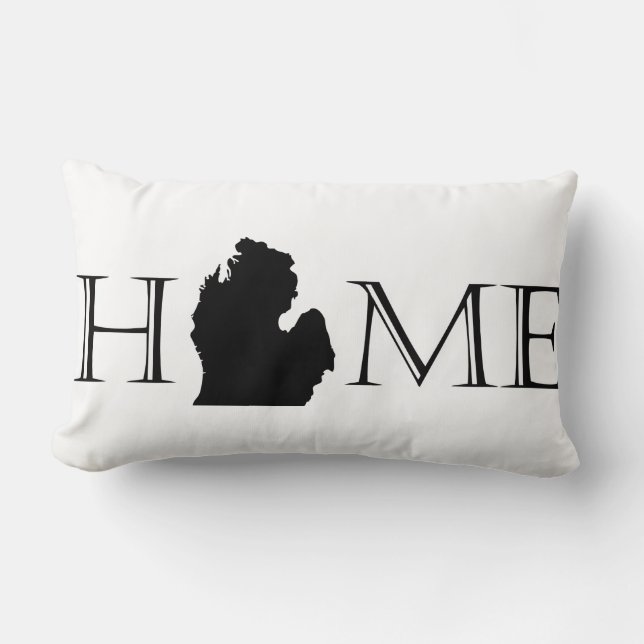 Coussin de maison du Michigan (Recto)