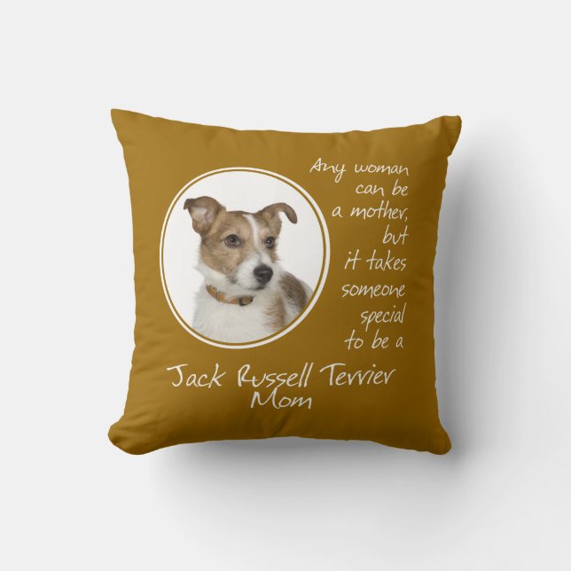 Coussin de maman de Jack Russell Terrier (Recto)