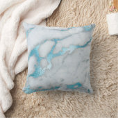 Coussin de marbre bleu givré (Couverture)