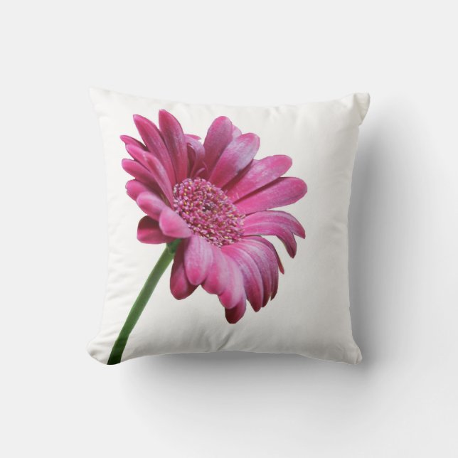 Coussin de Marguerite Gerbera (Recto)