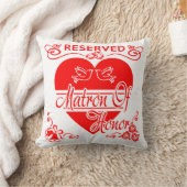 Coussin de mariage de la Matrone d'honneur (Couverture)