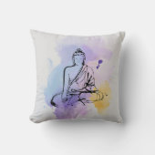 Coussin de méditation de bouddha pacifique (Recto)