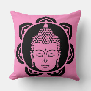 Coussin de méditation de la tête de bouddha