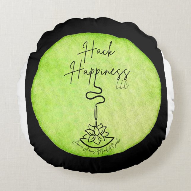 Coussin de méditation Hack Happiness (Devant)