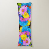 Coussin de mélange de fleur marron (Devant (Vertical))