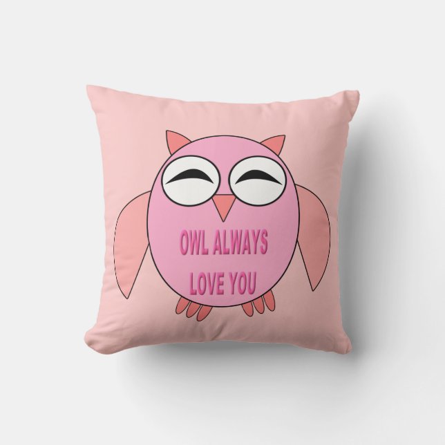Coussin de message d'amour mou (Recto)