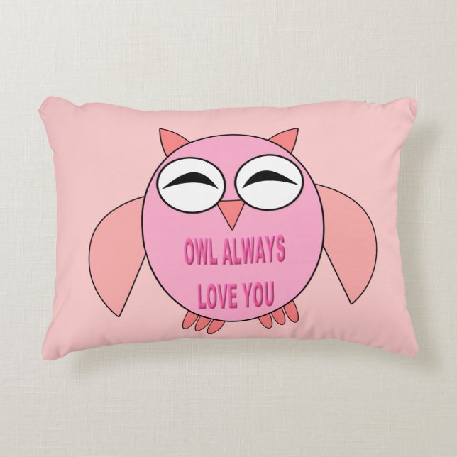 Coussin de message d'amour mou (Devant)