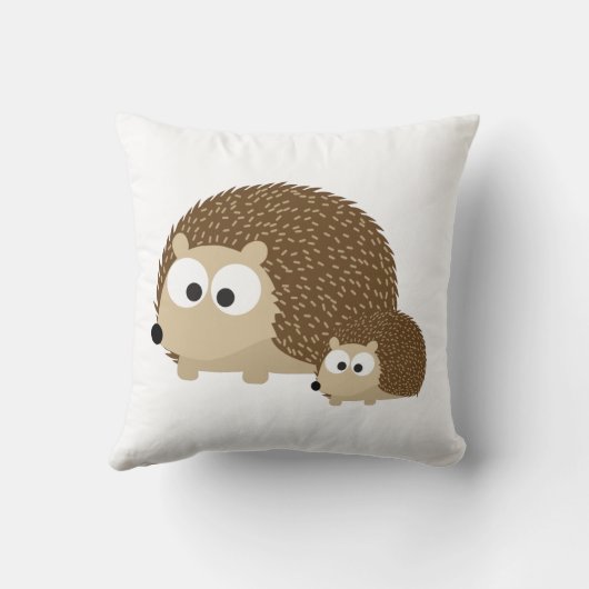 Coussin De mignons hérissons (Verso)