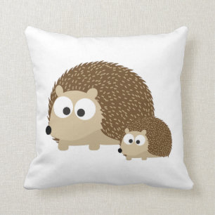 Coussin De mignons hérissons