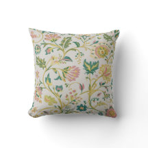 Coussin de modèle floral