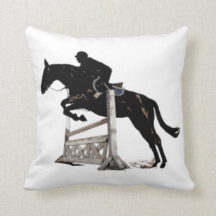 Coussin de MoJo d'Américain de chasseur/cheval de