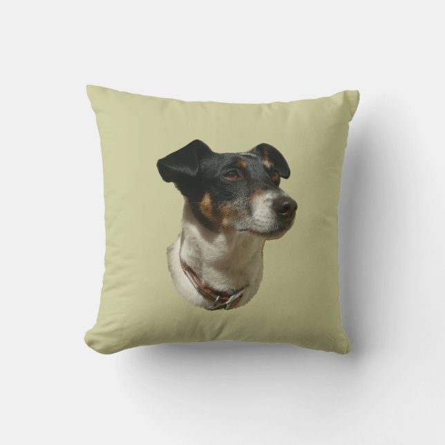 Coussin de MoJo d'Américain de chien de Jack (Recto)