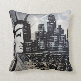 Coussin de MoJo d'Américain de New York City