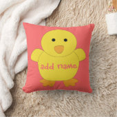 Coussin de MoJo d'Américain de poussin de bébé (Couverture)