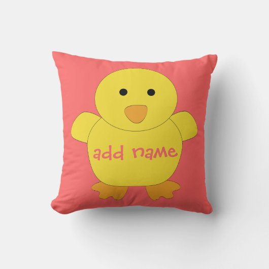 Coussin de MoJo d'Américain de poussin de bébé (Recto)