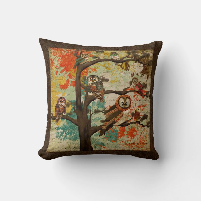 Coussin de Mojo de huée de région boisée (Recto)