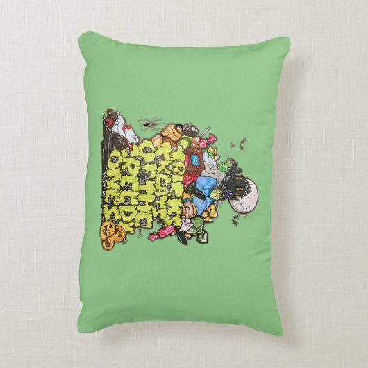 Coussin de monstres cupides (Dos(Vertical))