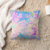Coussin de motif d'abrégé sur aquarelle (Couverture)