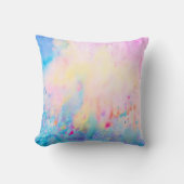 Coussin de motif d'abrégé sur aquarelle (Recto)