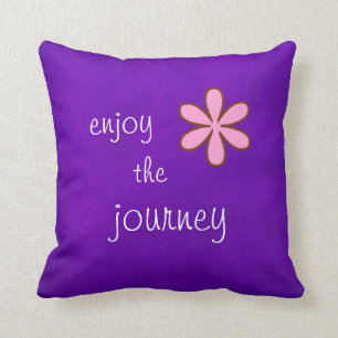 Coussin de mots inspirants