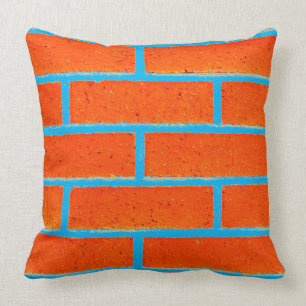 Coussin de mur de briques