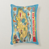 Coussin de Nassau Bahamas (Devant(Vertical))