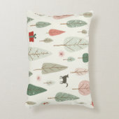 coussin de Noël à motif sapin (Devant(Vertical))