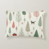 coussin de Noël à motif sapin (Dos)