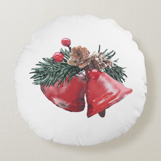 Coussin de Noël - Bague dans la joie de la mer (Devant)