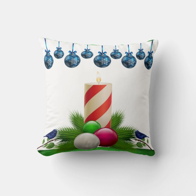 Coussin de Noël, Bougie de Noël (Recto)