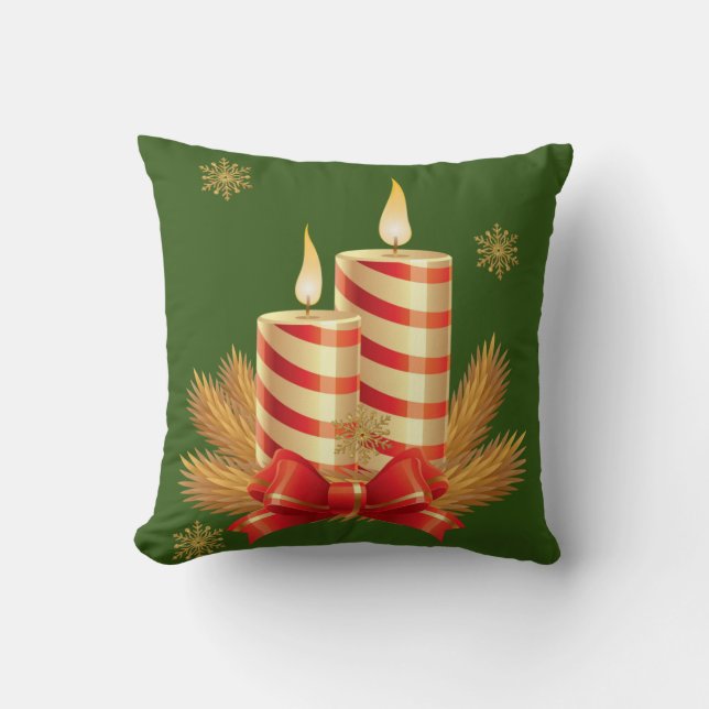 Coussin de Noël, Bougie de Noël (Recto)