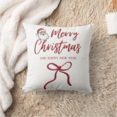 Coussin de Noël - Coussin de fête confortable pour (Couverture)