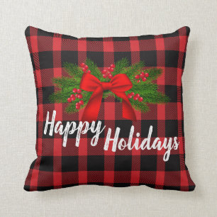 Coussin de Noël de Buffalo Plaid