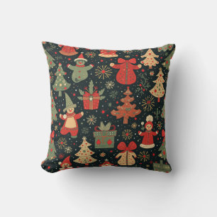 Coussin de Noël de minuit
