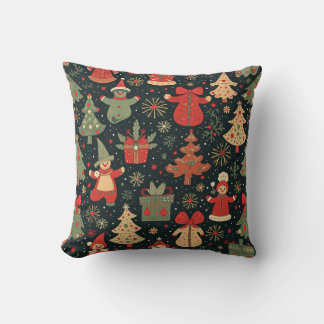 Coussin de Noël de minuit