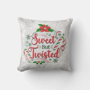 Coussin de Noël doux mais tordu