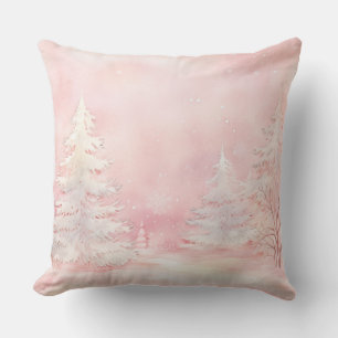 Coussin de Noël élégant violet