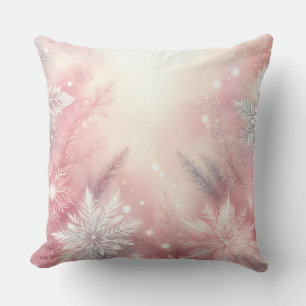 Coussin de Noël élégant violet