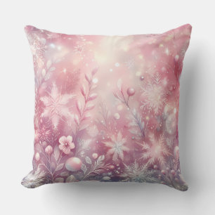 Coussin de Noël élégant violet