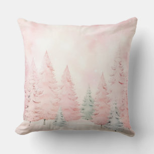 Coussin de Noël élégant violet