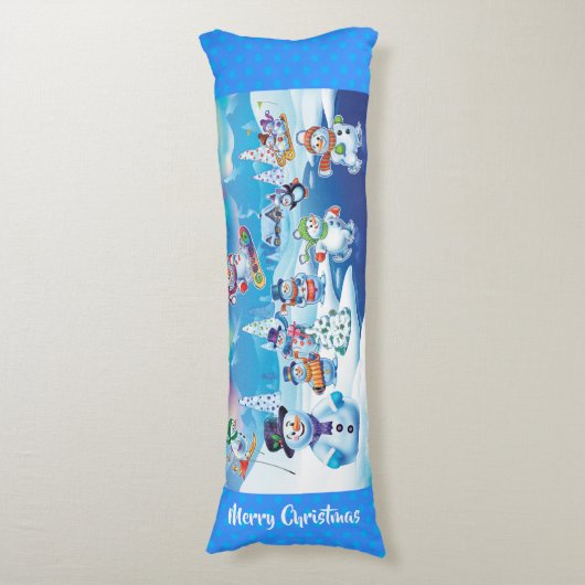 Coussin de Noël géant des neiges des merveilles d' (devant Vertical)