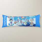 Coussin de Noël géant des neiges des merveilles d' (Devant)