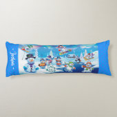 Coussin de Noël géant des neiges des merveilles d' (Dos)