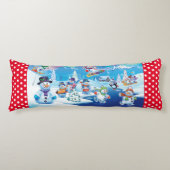 Coussin de Noël géant des neiges des merveilles d' (Devant)