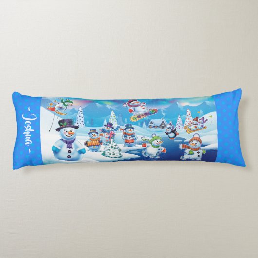 Coussin de Noël géant des neiges des merveilles d' (Dos)