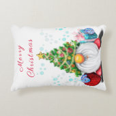 Coussin de Noël Gnome avec cadeau (Devant)